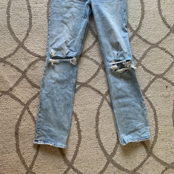 90s Ultra High Rise Straight Jeans (WILL GET STEAMED BEFORE SENDING OUT) - Picture 4 of 5